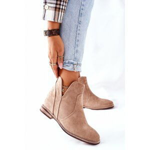 Boots On The Wedge S.Barski Joiva Beige