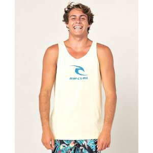 Tank Top Rip Curl SURFING TANK TEE Pale Yellow
