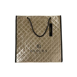 BADURA Gold large quilted bag