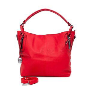 Women's red city bag