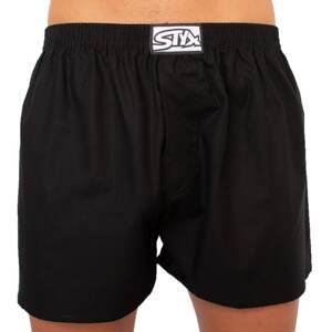 Men's shorts Styx classic rubber oversize black (E960)