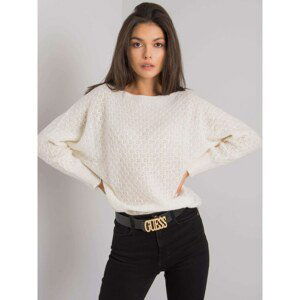 OH BELLA Ecru loose sweater