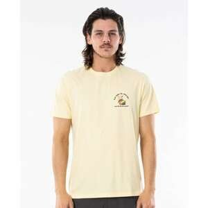 T-shirt Rip Curl ENDLESS SEARCH TEE Pale Yellow