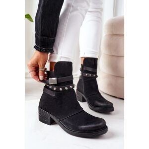 Insulated High Heel Boots Black Effie