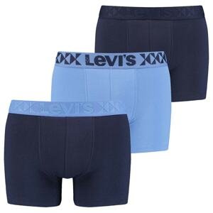3PACK men's boxers Levis blue (701203918 001)