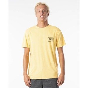 T-shirt Rip Curl NATIVE GLITCH TEE Washed Yellow