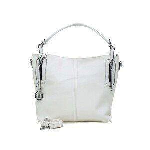 Women's white city bag