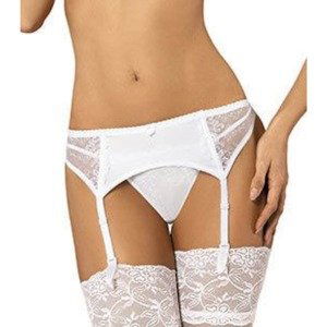 Garter belt Yvette / PPN - white