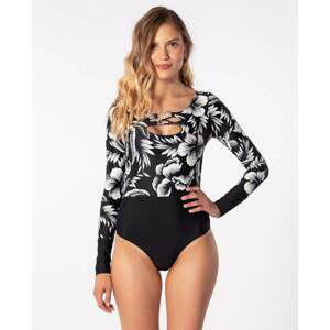 Swimsuit Rip Curl MIRAGE ESS PRINTED SURFSUIT Black