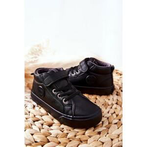 Children's High Sneakers Big Star EE374001 Black