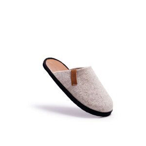 Women's homemade slippers Big Star - beige