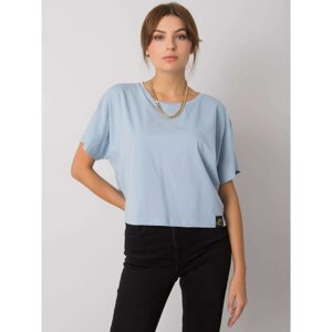 Light blue T-shirt loose cut by Imogene FOR FITNESS