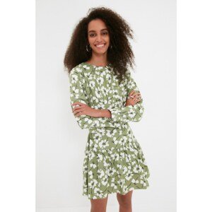 Trendyol Green Belted Dress