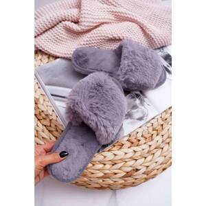 Women's Slippers With Fur Grey Trusted