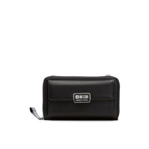 Women's Bag Wallet 2in1 BIG STAR GG674007 Black
