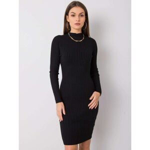 OH BELLA Black knitted dress