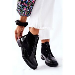 Women's Boots Suede Sergio Leone BT401 Black
