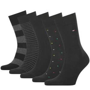 5PACK socks Tommy Hilfiger multicolored (701210550 002)