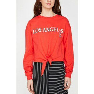 Koton Women's Red Sweatshirt