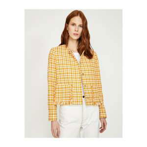 Koton Jacket - Yellow - Relaxed