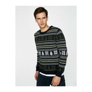 Koton Patterned Knitwear Sweater