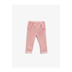 Koton Ruffled Sweatpants Cotton,