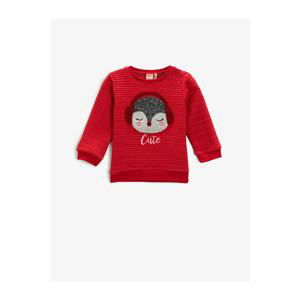 Koton Embroidered Sweatshirt