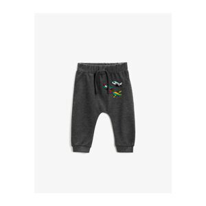 Koton Jogger Sweatpants Aircraft Printed Waistband