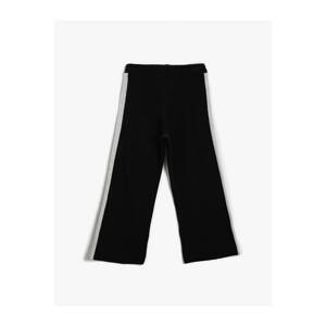 Koton Girls Canvas Trousers Black