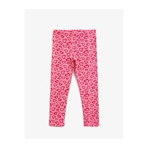 Koton Heart Patterned Leggings