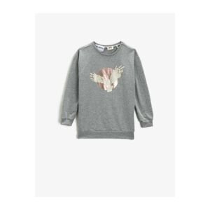 Koton Sweatshirt - Gray - Regular fit