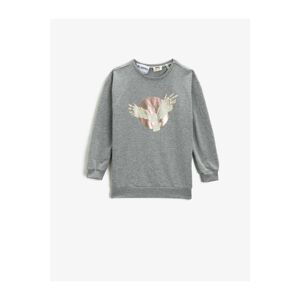 Koton Harry Potter Licensed Printed Sweatshirt Crew Neck