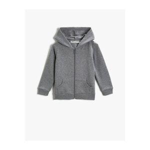 Koton Girl's Grey/023 Sweatshirt
