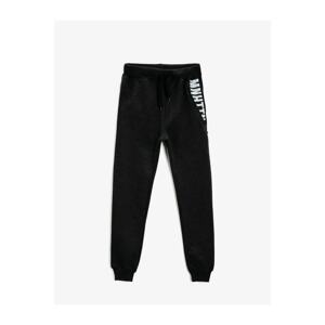 Koton Printed Waistband Jogger Sweatpants