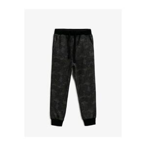 Koton Camouflage Patterned Jogger Sweatpants