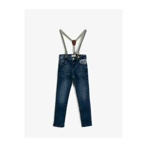 Koton Suspended Buttoned Pocket Jeans
