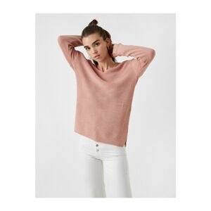 Koton V Neck Long Sleeve Basic Knitwear Sweater