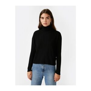 Koton Sweater - Black - Relaxed fit