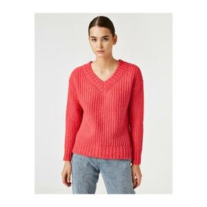 Koton V Neck Knit Knitwear Sweater