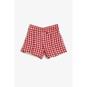 Koton Girl's Red Shorts