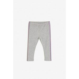 Koton Gray Kids Stripe Detailed Leggings