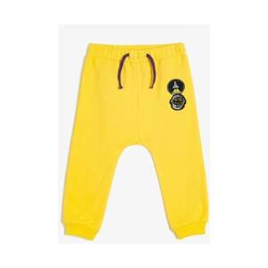 Koton Baby Boy Yellow Sweatpants