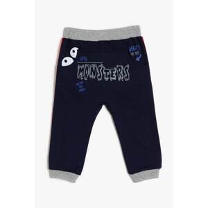 Koton Men's Navy Blue Sweatpants