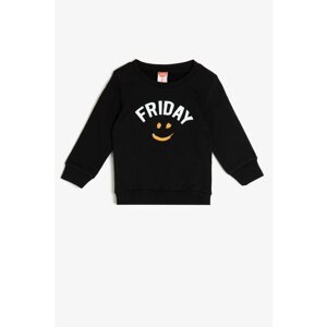 Koton Black Baby Sweatshirt