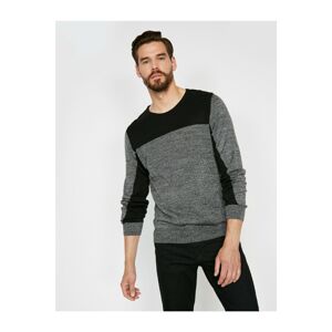 Koton Striped Knitwear Sweater