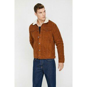 Koton Men's Coffee Jacket