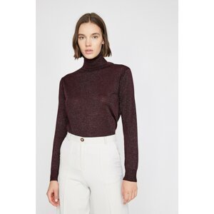 Koton Women's Claret Red Sweater