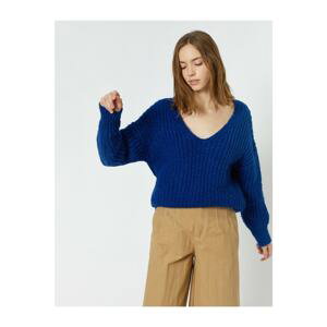 Koton Sweater - Blue - Regular fit