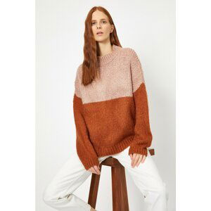 Koton Women's Brown Sweater