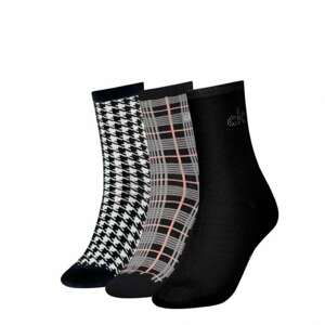 3PACK women's socks Calvin Klein multicolored (100004529 001)